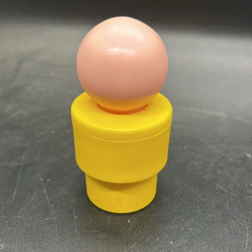 Vintage ‘74 Fisher-Price Large Jumbo Size People Yellow Man Boy - Kids Toys